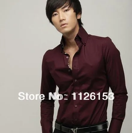 Cotton Men Jeans Shirt Men Casual Shirt 