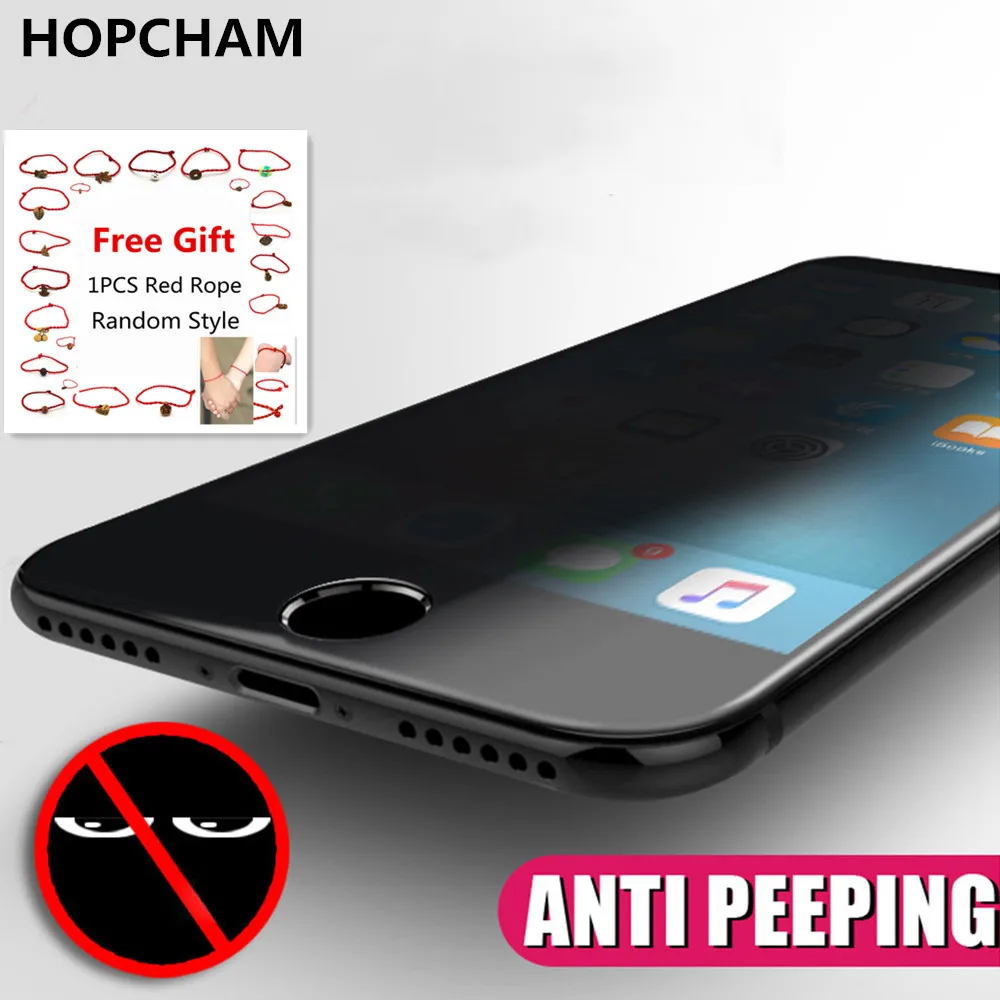 Защитное закаленное стекло HOPCHAM премиум класса для iPhone 6 6s 7 8 Plus 5 5S Защита от