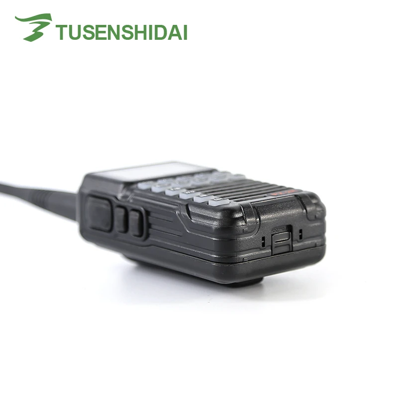 Горячая Распродажа 2 Вт мини рация UHF 400 470 искусственная кожа два диапазона RX с