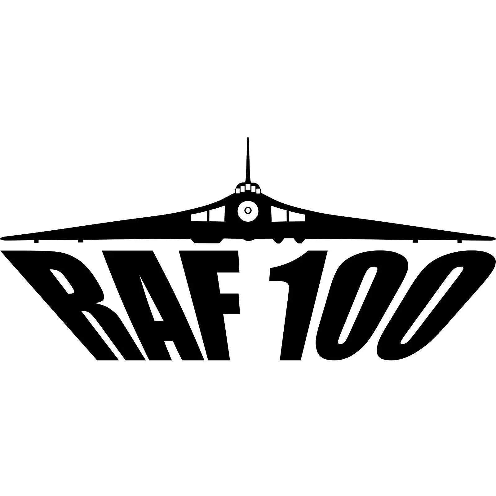RAF 100 лет ВВС Centenaryn бомбардировщик реактивный самолет Мужская футболка | одежда