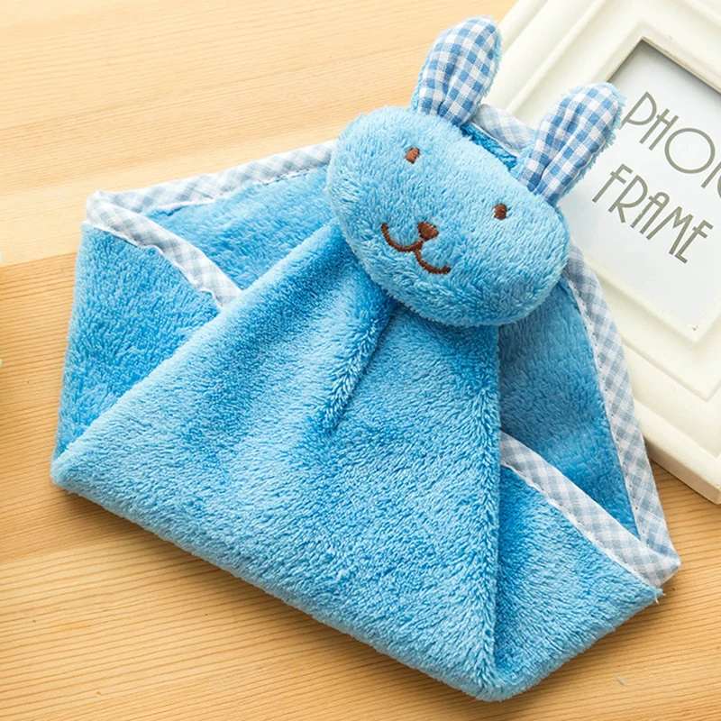 Blue Кролик заяц Кролик из микрофибры стекло блюдо Beatch полотенце для рук быстросохнущие аксессуары для уборки кухня дома ванная висячая Ванна - Цвет: Blue