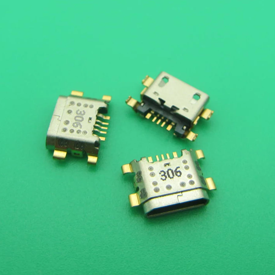 50pcs for OPPO VIVO Y67 Xiaomi Redmi Micro USB Charging Data Plug Socket Good Quallity Repair Jack Dock Female Connector 5 PI