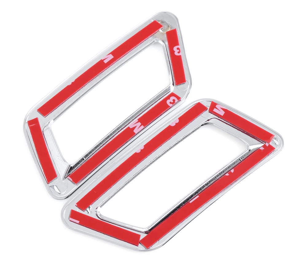 Автомобильный Стайлинг ABS хром кондиционер вентиляционное отверстие крышка