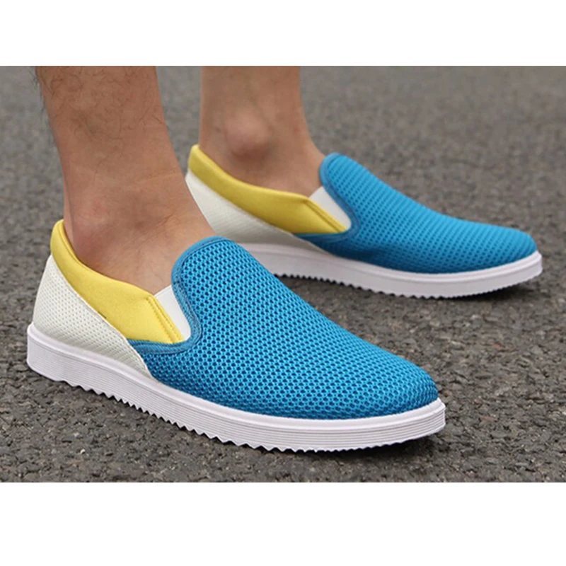 Дешевые Осень Мужчины 2016 новая обувь уникальные Повседневная Поскользнуться На