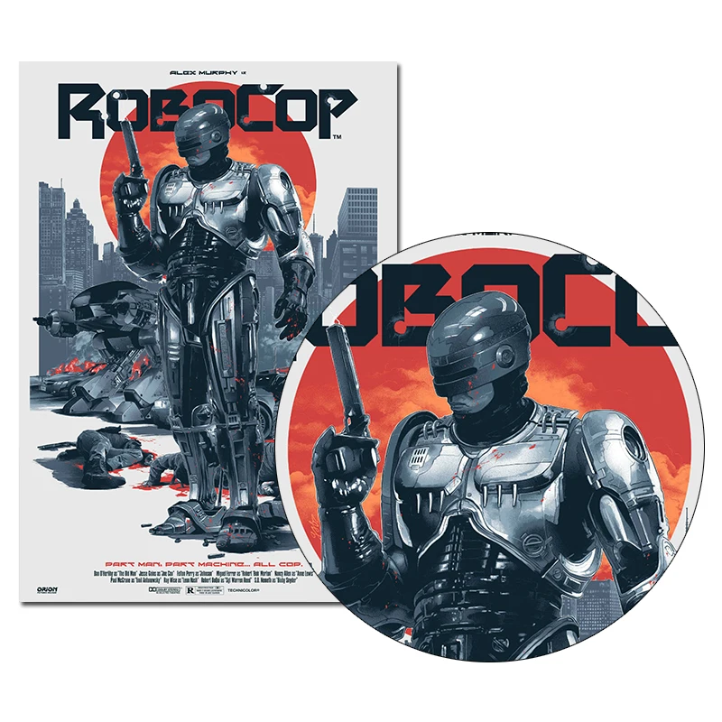 RoboCop классический постер из фильма 20x30 60x90 см настенное художественное украшение