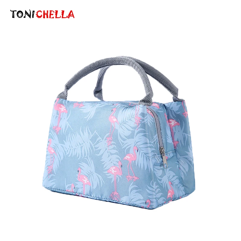 

Flamingo Thermal Bags Women Portable Insulated Baby Food Feeding Milk Bottle Warm Picnic Outdoor Waterproof Lunch Handbag CL5299