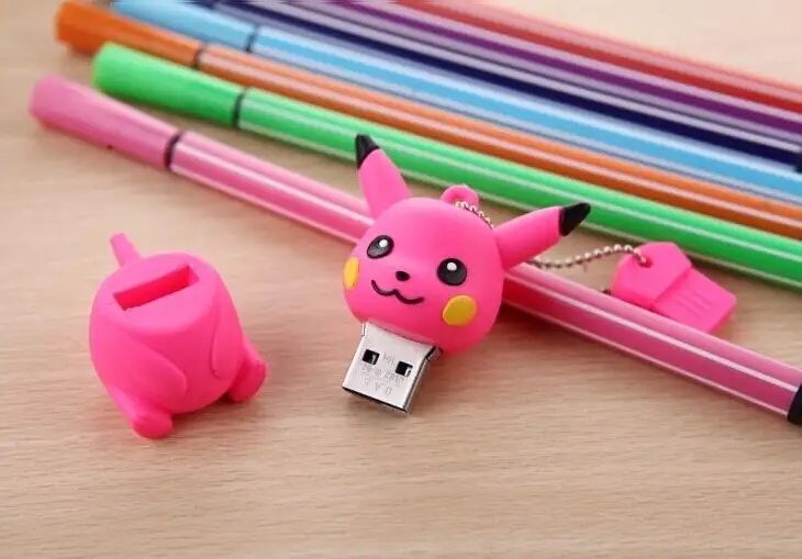 Флеш накопитель 4 ГБ 8 16 32 64 ГБ|memoria usb|cute usbpikachu pendrive |