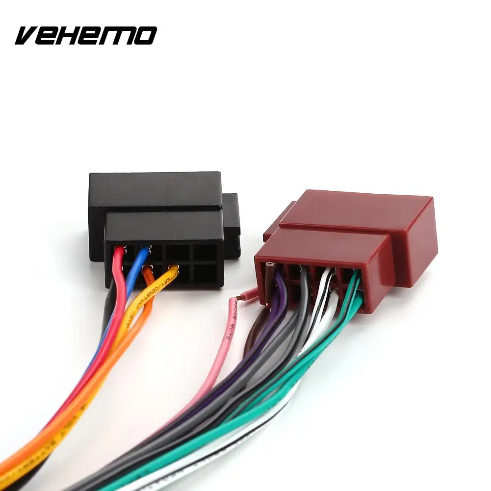 Vehemo Sksy16 21 + Iso 16Pin проводов разъем автоматической проводки радио жгут прочный