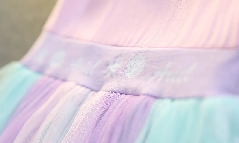 Хлопковые Платья для девочек Детский костюм косплея Софии одежда с мультяшным