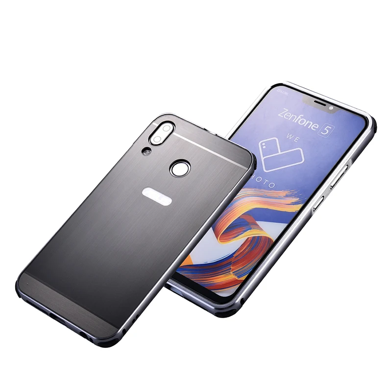 ZEALLION для Asus Zenfone 5 ZE620KL/5Z ZS620KL чехол 2 в 1 металлическое покрытие Алюминиевая Рамка