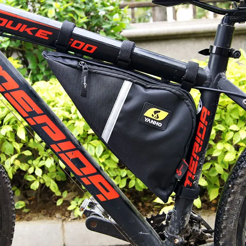 Mountain Bicycle Triangle Bag Lool Kit Frame Bags Saddle Bike Newest Style | Спорт и развлечения