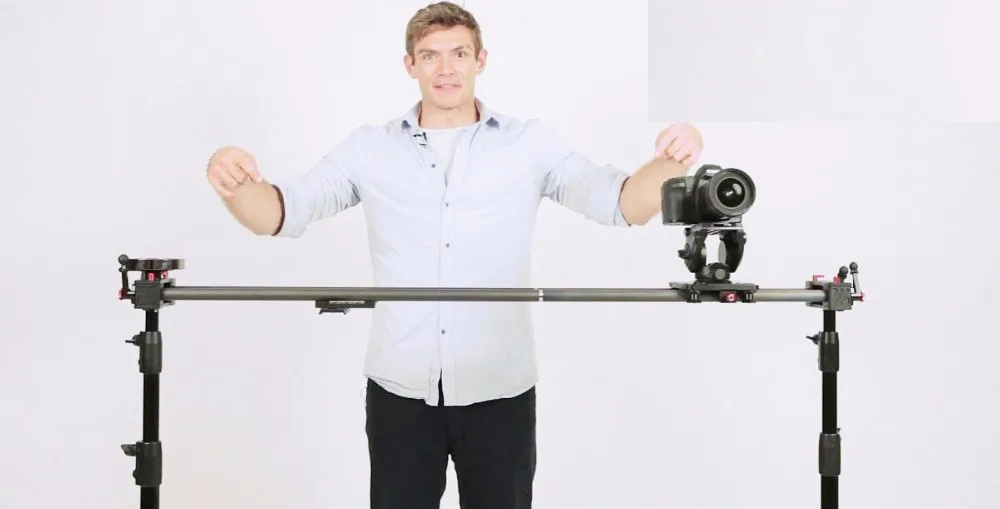 Ifoothings ползунок из углеродного волокна Акула S1 80 см Профессиональный портативный Dslr видео камера ползунок Долли рельс