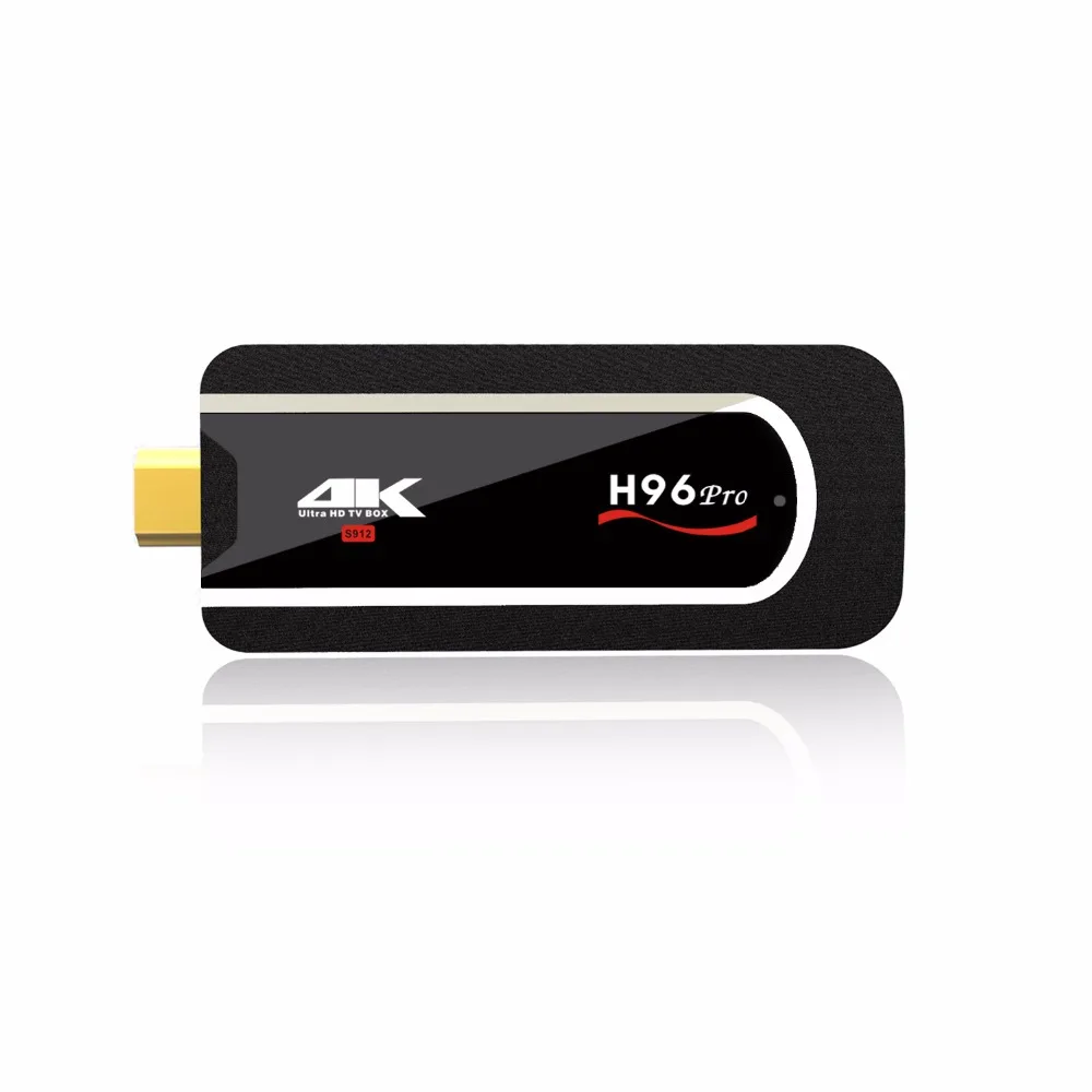 H96 Pro ручной ТВ палка для Android 7 1 машина путешествий Amlogic S912 4 K HD 2 ГБ/8 Гб памяти на