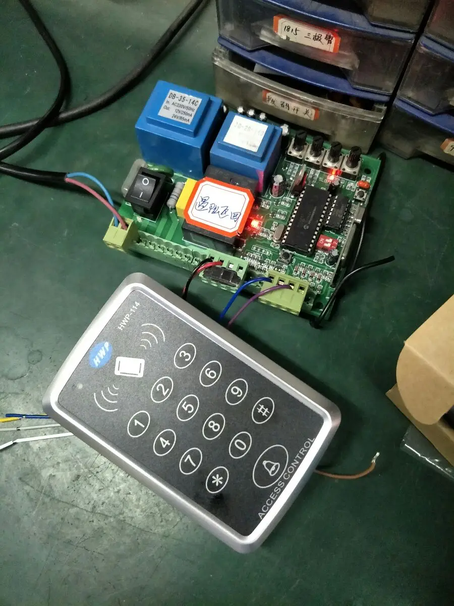 AC220V PCB монтажная плата контроллера для раздвижных ворот двигатель электронная карта HDEA-750W EB-1000W