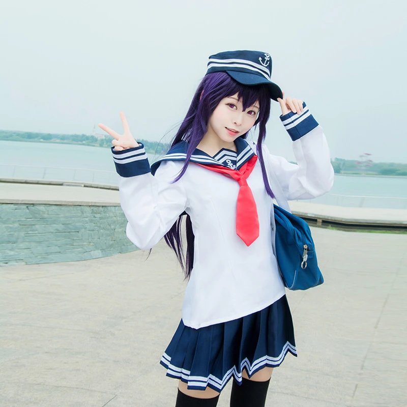 Костюм для косплея Shimakaze коллекция Kantai костюм моряка полная Коллекционная
