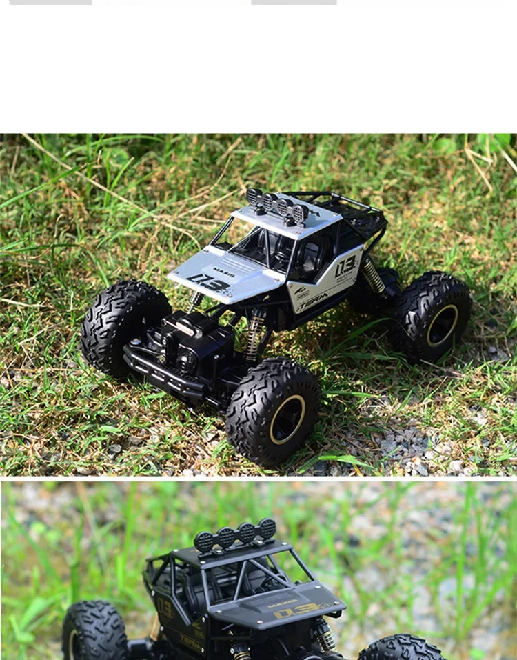 1/16 сплав корпус гусеничный RC багги автомобиль 2,4G 4WD высокоскоростной альпинистский автомобиль