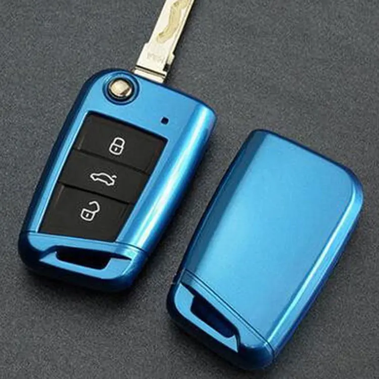 Abs чехол для ключей, чехол для Volkswagen Vw Golf 7 Mk7, брелок для Skoda Octavia A7, чехол для ключей