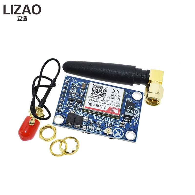 LIZAO SIM800L V2.0 5V беспроводной модуль GSM GPRS четырехдиапазонный с