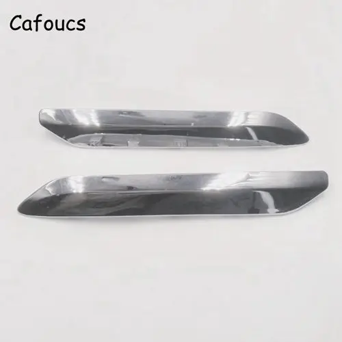RH and LH Cafoucs Автомобильный задний бампер хромированная крышка для Citroen C5 2008- хромированная Декоративная полоса отделка - Цвет: RH and LH