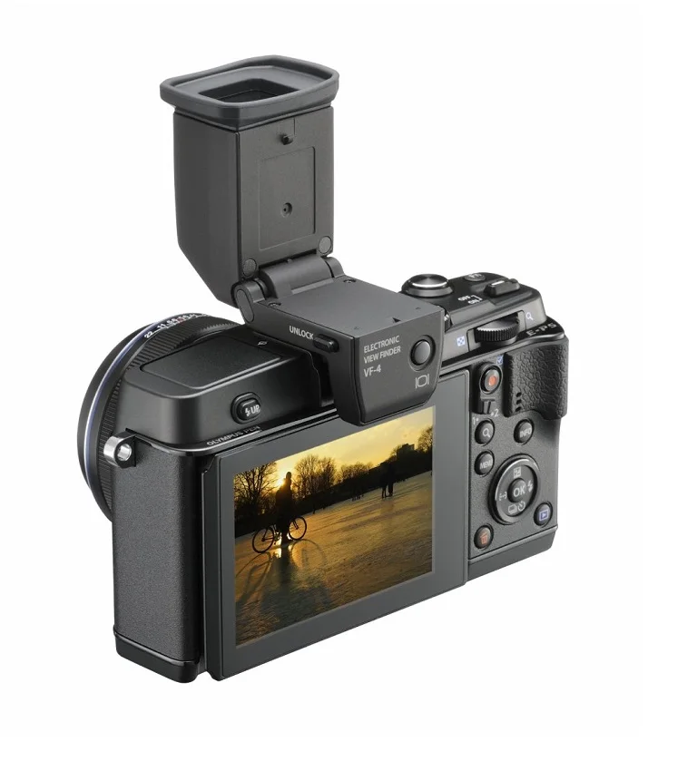 Фирменная Новинка VF-4 VF4 электронный видоискатель для цифровой камеры Olympus E-M1 E-M5 E-P5 E-P3 E-P2 E-PL8 E-PL7 E-PL6 E-PL5 E-PL3 E-PL2 E-PM2 E-PM1