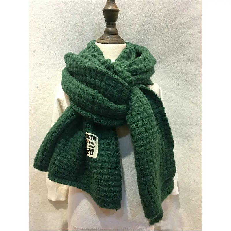 Новый Для женщин ткачество узор шарф плед Обёрточная бумага акрил шерсть вязаные