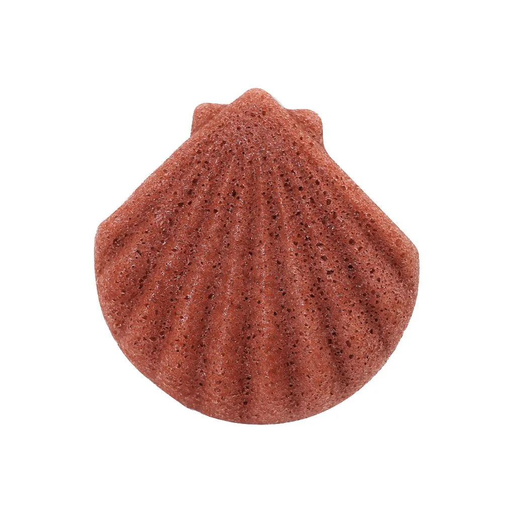 Губка для макияжа натуральная гладкая косметическая губка пудры очищения лица