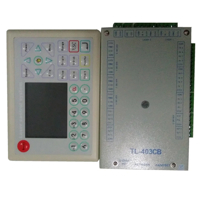 Лазерный контроллер Topwisdom/DSP контроллер/CO2 лазерной резки TL403C TL403CB|dsp controller|controller