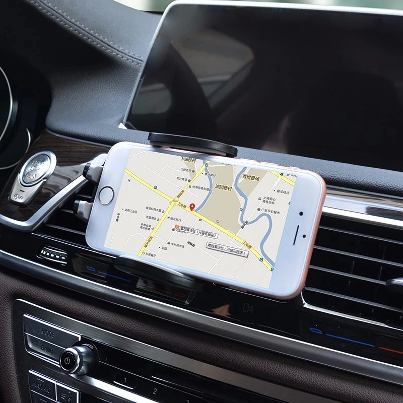 DuDa Универсальный Автомобильный держатель для смартфона, подставка на вентиляционное отверстие, Аксессуары для мобильных телефонов iPhone 6S 8X7 6 Plus samsung Note S8