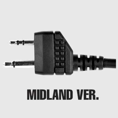 MIDLAND Z-TAC Z115 Tactical U94 PTT Peltor адаптер - Цвет: MIDLAND