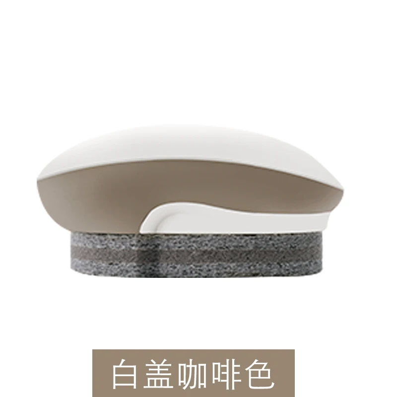 White Cover Coffee Щетка для чистки в форме мыши для ванной, кухни, скруббер/миски/кастрюли/посуды, щетка для очистки раковины, креативные бытовые щетки - Цвет: White Cover Coffee