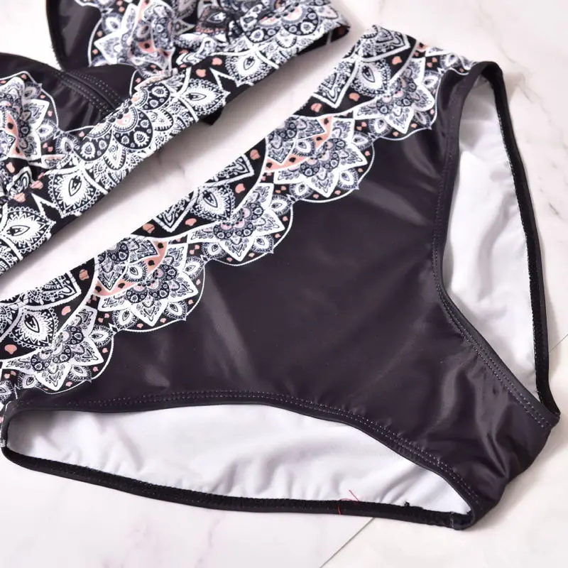 Женские Купальники-танкини больших размеров раздельные купальники для