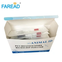 2 1212mm 134 2khz fdx b pet chips id implants animal microchips syringe for dog cat cows 100 pcs injector customize box 20pcs