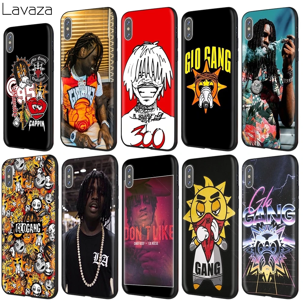 Lavaza Glo Gang Chief Keef чехол для iPhone 12 mini 11 Pro XS Max XR X 8 7 6 6S Plus 5 5s se|Бамперы| |