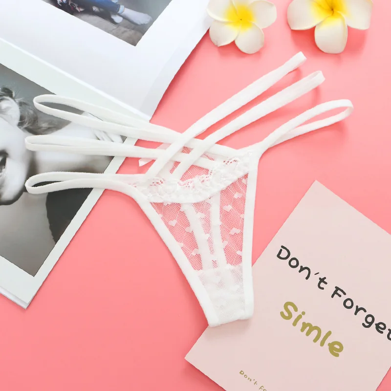 Женские прозрачные трусики нижнее белье для женщин кружевные мягкие сексуальное