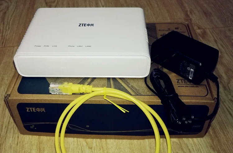 Оптическая сеть ZXHN F612 GPON ONU с 2 портами ethernet и 1 голосовым потоком|zte zxhn|optical networkgpon zte