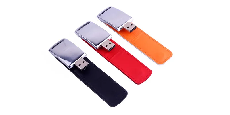 JASTER USB 3,0 логотип клиента металлический USB флэш-накопитель, кожа и металл брелок Мода creativo 4 ГБ/64 Гб карта памяти U диск