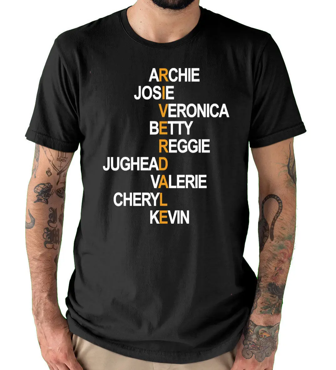 Футболка унисекс с персонажем ривердейла футболка Archie Jughead Betty river футболки 2019 |