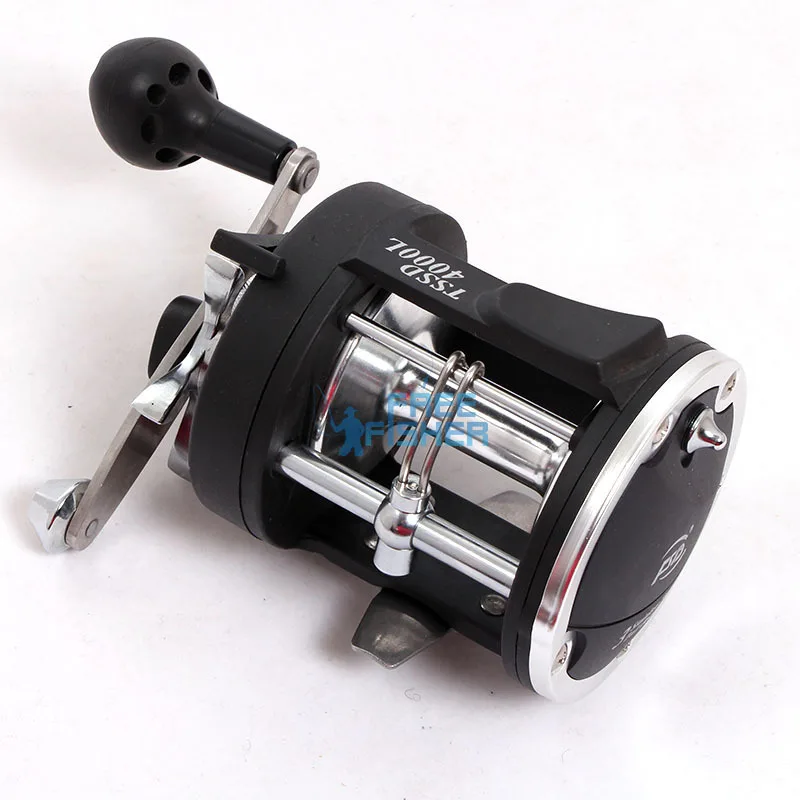 Рыболовная катушка для морской воды заброса приманки троллинговая барабанная |