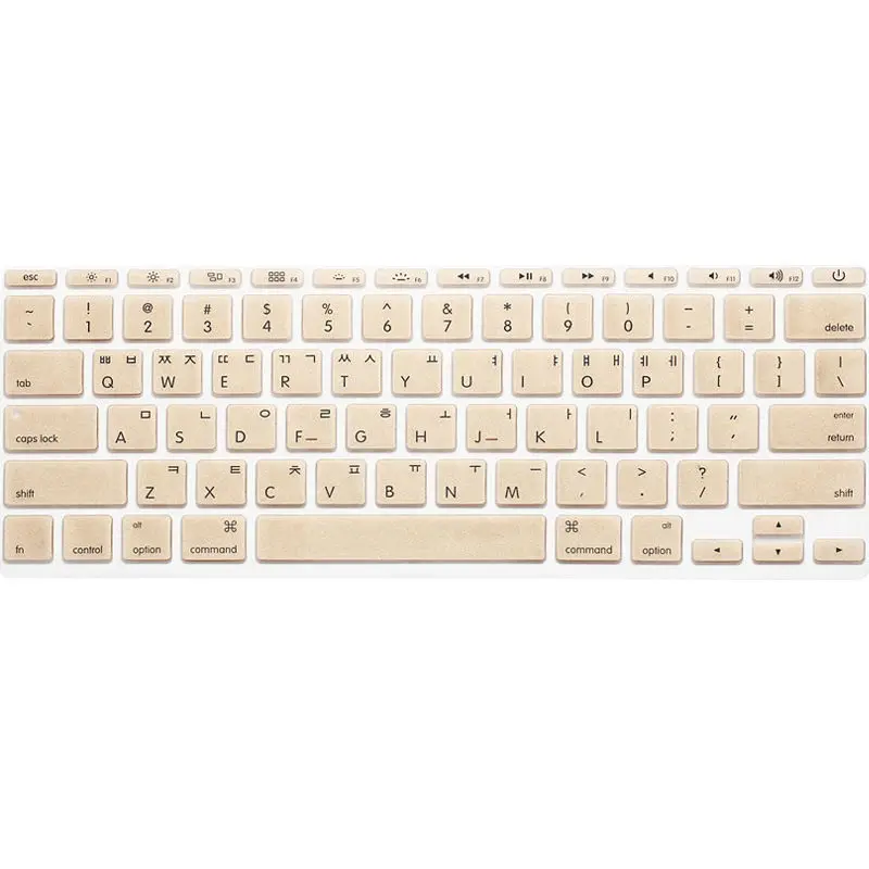 Радуга Корейская Клавиатура Обложка протектор для MacBook Air 11 &quot11 6 дюймов