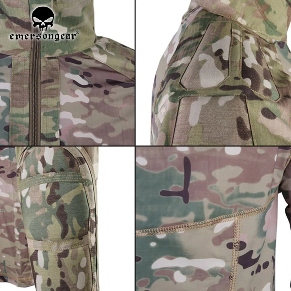 Emersongear Мужская тактическая спортивная одежда военный боевой спортивный костюм осень и зима с длинными рукавами мужские спортивные костюмы EM6894