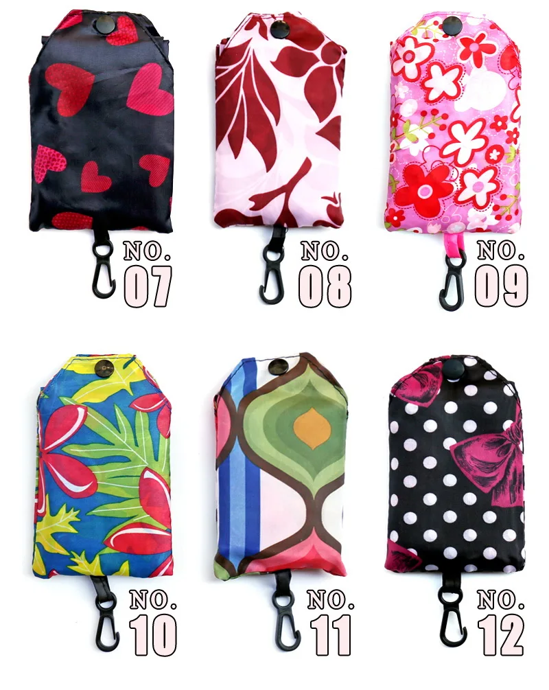 Карманная квадратная сумка для покупок Экологически чистая Складная