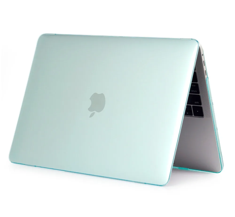 ZAIWJ ноутбук матовая поверхность/кристалл чехол для Macbook Air retina Pro 11 12 13 15 для Mac Air 13 с сенсорной панелью+ крышка клавиатуры