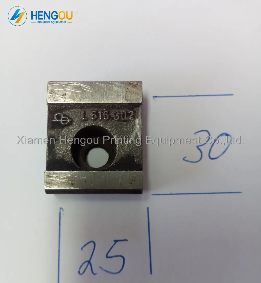 10 шт. KBA печатная машина устройство для захвата деталей Pad L616302 Gripper Размер