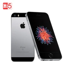 Мобильный телефон Apple iphone SE a1723/A1662, 2 Гб ОЗУ, 16 ГБ/64 Гб ПЗУ, 4,0 дюймов, многоязычный двухъядерный смартфон iOS
