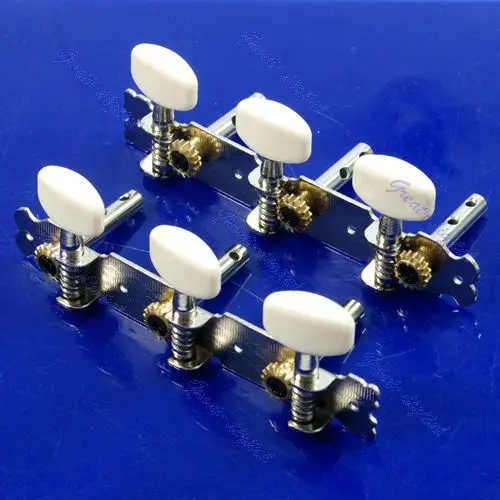 

2pcs Classical Guitar Tuner Tuning Keys Pegs Machine Heads Silver