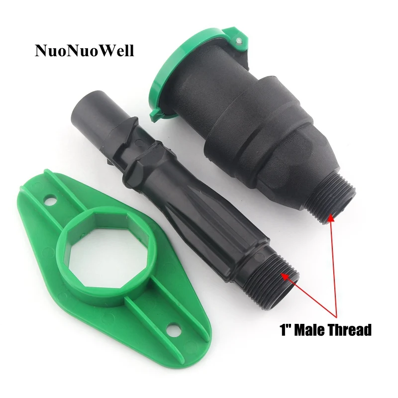 1 Inch Male Valve 1 шт. 3/" 1" Быстрый забор воды клапан домашний сад газон Оросительная Система Впускной Локоть Разъемы Автомойка воды гидрант суставы - Цвет: 1 Inch Male Valve