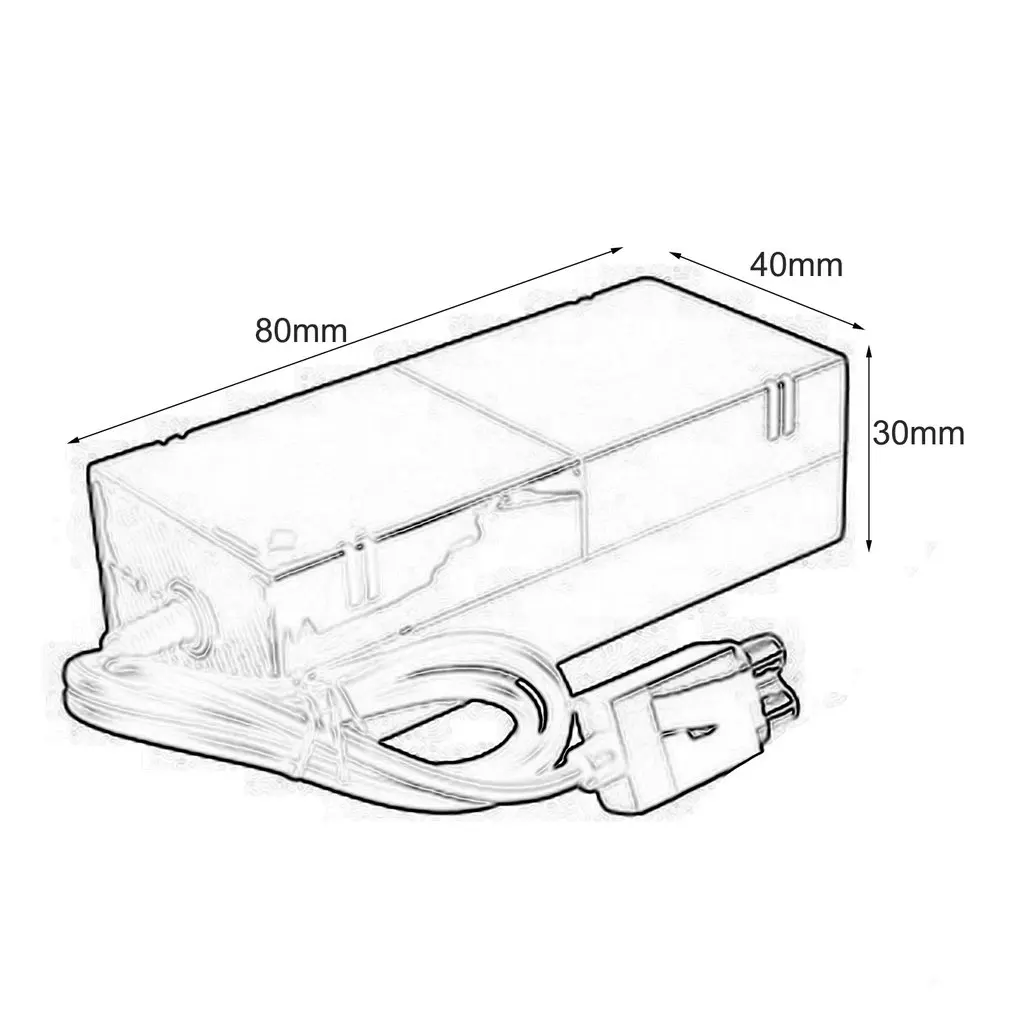 AC Adapter for XBOX ONE Host Power Adapter in 100-240V Charge Charging Power Supply Cord Cable