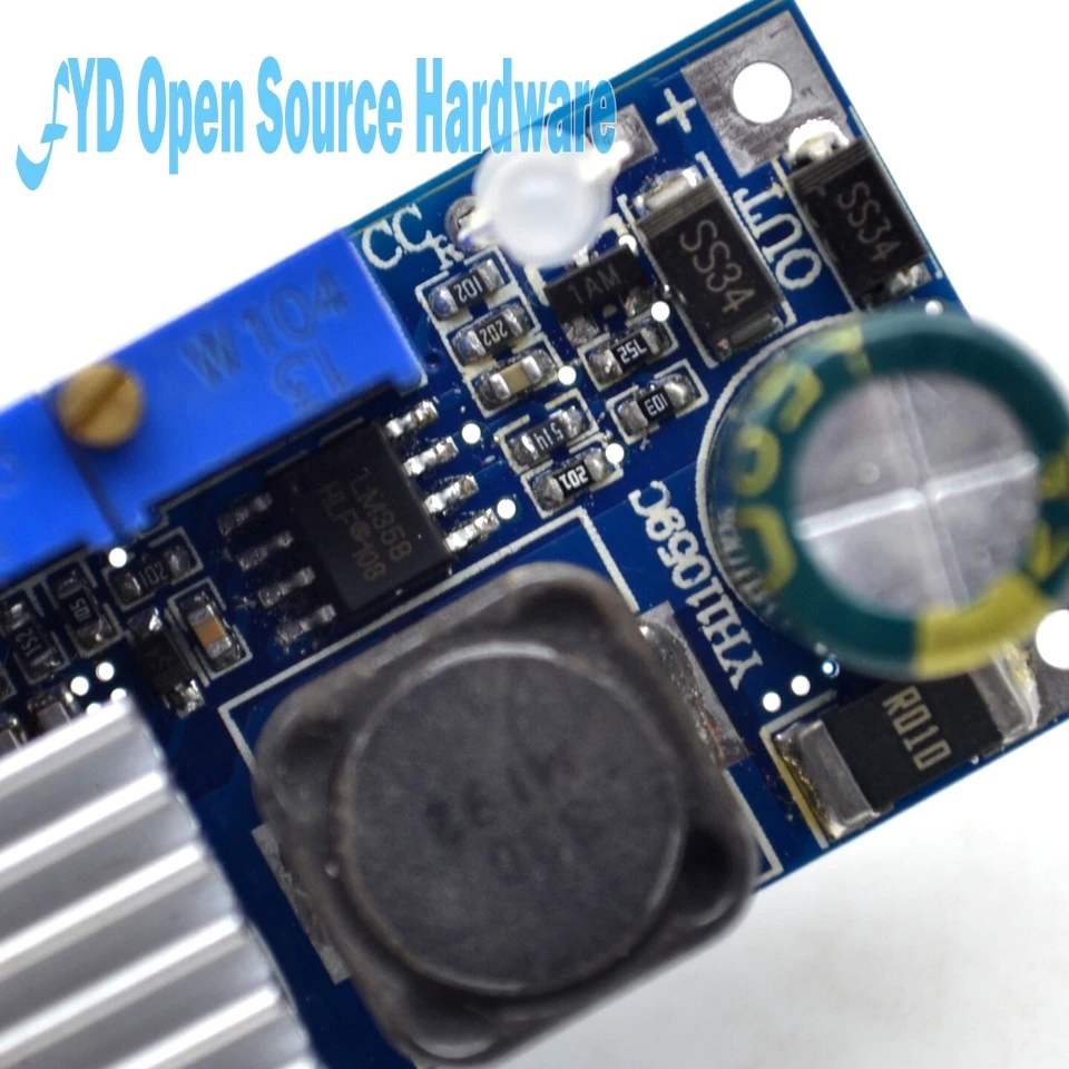 Контроллер солнечной энергии панель батареи 5А DC-DC понижающий модуль зарядного