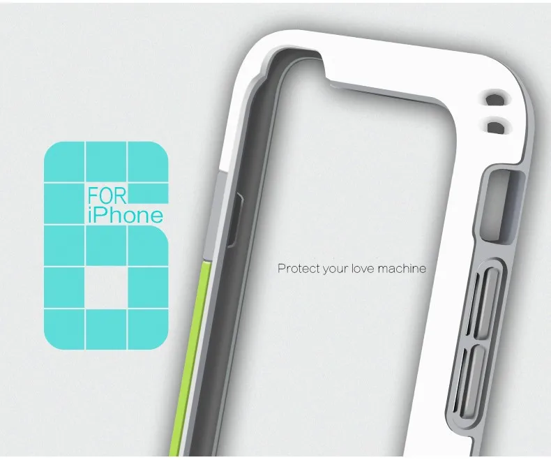 Для 6с плюс 5.5 дюймов 6 цветов Walnutt мягкие TPU защита для iPhone 6