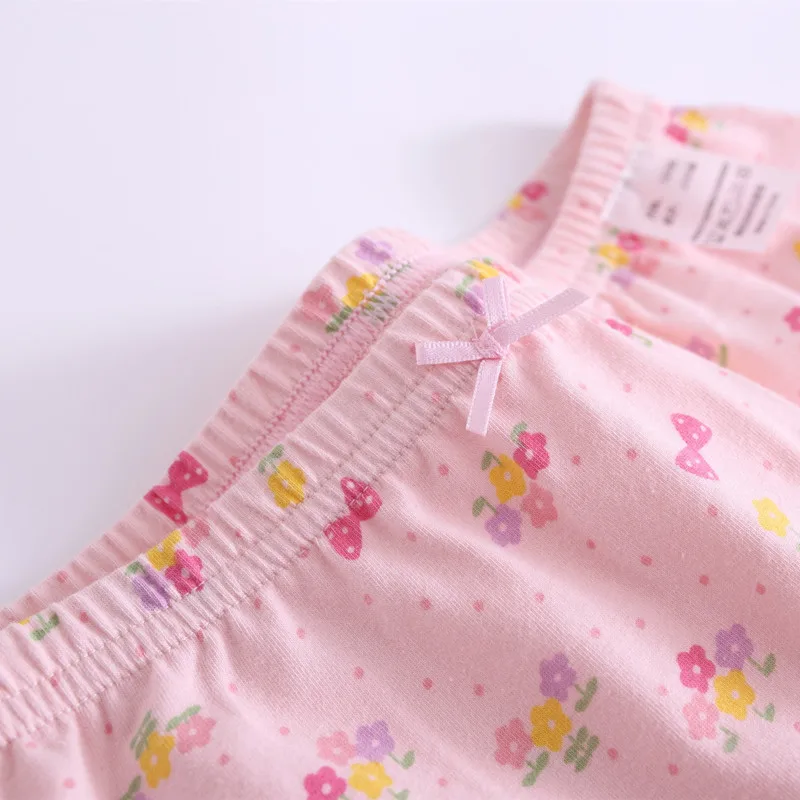 3 шт./партия класс детские трусы из чистого хлопка боксеры для девочек дети